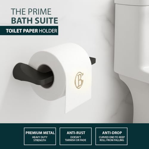 Mega Handles Bathroom Accessory Set Matte Black - Image 5