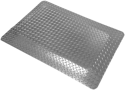 Rhino Mats DTT48GX32 Diamond Plate Anti-Fatigue Mat, 4 FT. x 32 FT. x 9/16 in. - Image 4