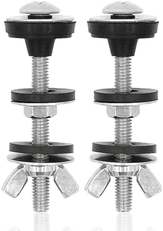 2Pcs Toilet Tank to Bowl Bolts Kit, Universal Waterproof Toilet Bolts, Heavy by Pilarmuture
