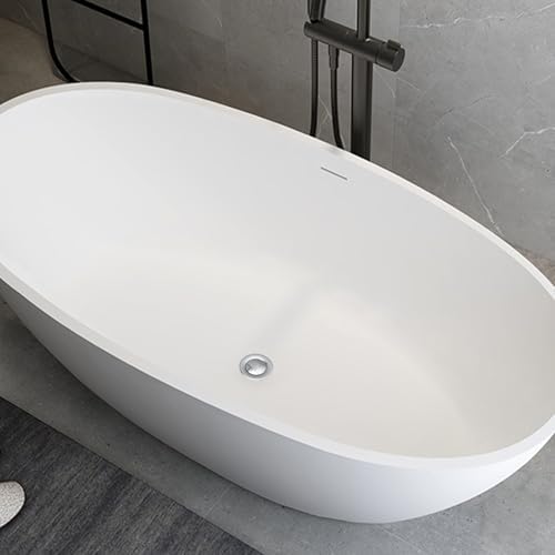Bathtub Waste Set with Siphon Overflow Drain, Brass and Plastic Tub Drains - Image 3