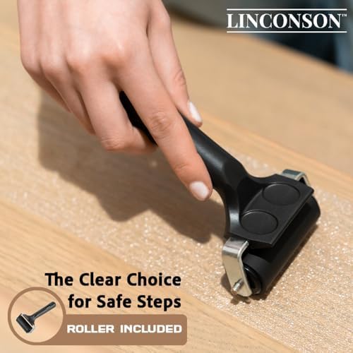 linconson Clear Slip Resistant Stairs Tread Grip Tape | 4” x 32” | Anti Slip - Image 4