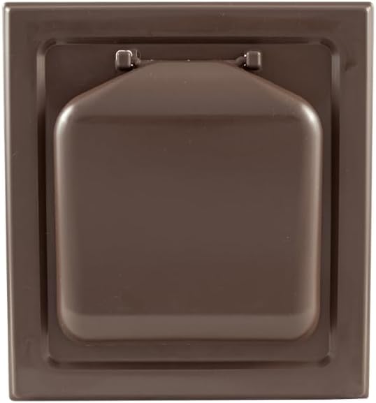NO-PEST VENT Dual Door Dryer Vent Cover 4 Inch Outdoor, Made in USA, Highest by No-PestVent
