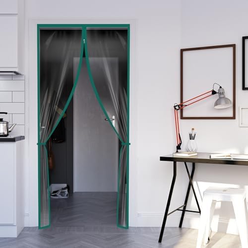 Amylove Zipper 48 x 87 Inch Dust Barrier Door Kit, 4 x 7.25 ft - Image 6