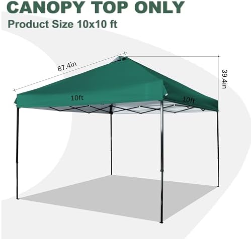 10x10 Canopy Replacement Top - Image 2