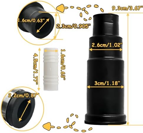 Dishwasher Drain Hose Adapter, Garbage Disposal Dishwasher Connector Kit - Image 2