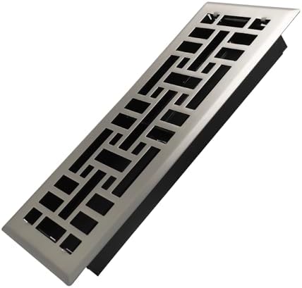 Howeall 4x12 Inches Heavy Duty Walkable Floor Register Easy Adjust Air Supply by Howeall
