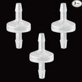 One Way Check Valve 1/8" Hose Barb Non Return Ozone Resistance Plastic Valve by ANPTGHT
