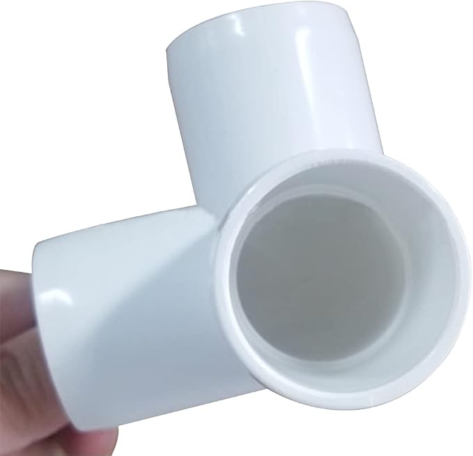 1-1/4“ Tee PVC Fitting 3 Way Elbow Connector, Furniture Grade 90 Degree Elbow - Image 3