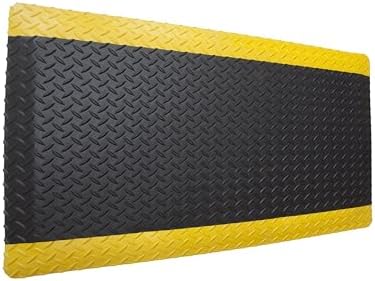 Rhino Mats DTT48DSBYX43 Diamond Plate Anti-Fatigue Mat, 4 FT. x 43 FT. x 1 in. - Image 2