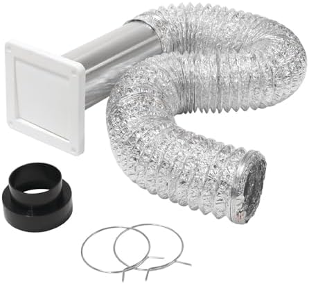 Homewerks Wall Vent Duct Kit for Exhaust Fan, Made in USA by HomewerksWorldwide