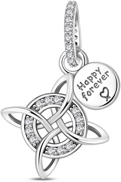 925 sterling silver bracelet necklace pendant, women's jewelry, a charming pendant suitable for matching the original bracelet, perfect for parties, birthdays, and as a jewelry gift