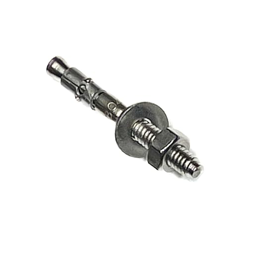 Mighty Fasteners Wedge Anchors – Heavy-Duty 304 Stainless Steel Expansion Bolts by We%E2%80%99reFastenedtoYourNeeds