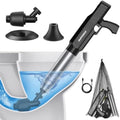 ‌Electric Toilet Plunger for Bathroom, High-Pressure Air Plunger, Heavy-Duty by AMPFORCE