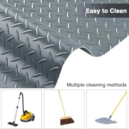 Shop Floor Parking Mat Yellow 0.7×2m, Industrial Floor Mat, Workshop Parking Mat - Image 4