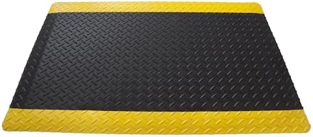 Rhino Mats DTT24BYX28 Diamond Plate Ant-Fatigue Mat, 2-Sides Yellow, 2 FT. x 28 - Image 6