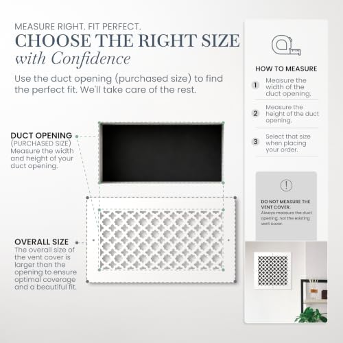 SABA Home Decor Air Vent Cover Grille - Image 7