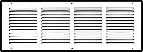Fits 20x6 Duct Opening | Steel Return Air Grille by Handua | Vent Cover Grill - Image 3