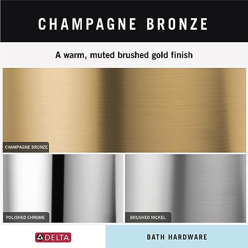 Delta Hand Towel Holder | Champagne Bronze Ring - Image 5
