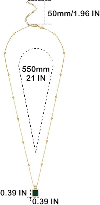 Dainty Layered Choker Necklace 18k gold Plated Y Pendant Commemorative coin Necklace Multilayer Bar Disc Necklace Adjustable Layering Choker Necklaces fashion jewelry for Women Girls