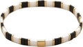 Sonateomber Tila Flat Beaded Stretch Bracelets for Women, Trendy Unique Colorful Square Beads Handmade Stack Bracelet Friendship Accessories Fashion Jewelry Gift