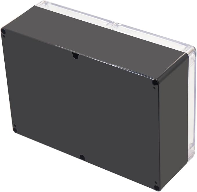 Project Box IP65 Waterproof Junction Box ABS Plastic Black Electrical Boxes DIY - Image 2