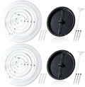Therwen 2 Set 12inch Round Ceiling Diffuser Vent Cover by Therwen