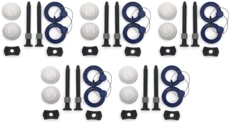 One-N-Done Premium 3.75" Toilet Bolts: Toilet Flange Repair Kit, Locking Bolt by One-N-Done