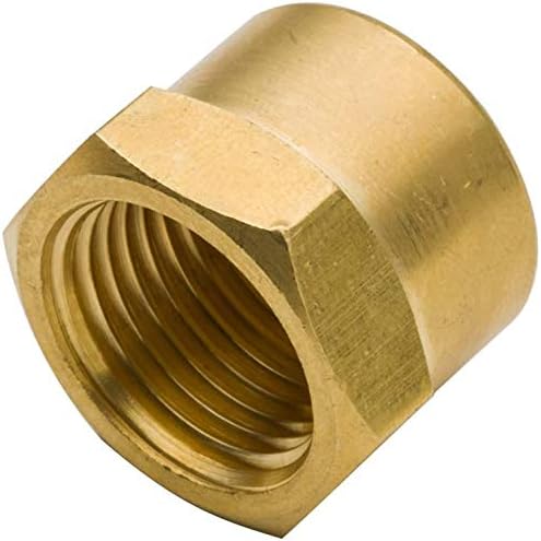 Vis Brass Pipe Fitting, Hex Head Cap, 3/4" NPT Female - Image 8