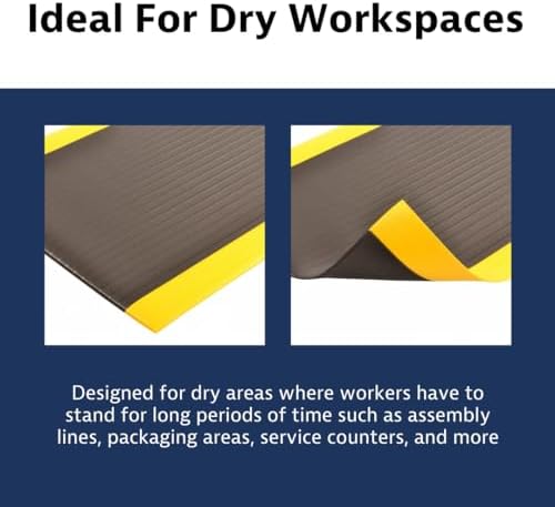 NoTrax 410 Airug® 3' x 5' x 3/8" Anti Fatigue Mat - Image 5