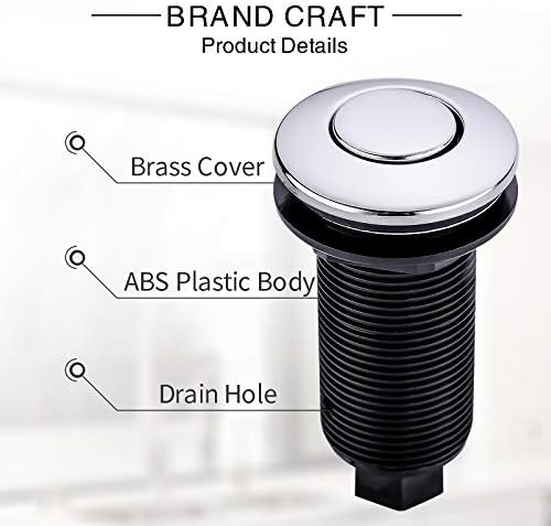 Air Activated Switch Button for Sink Garbage Disposal Part - Image 2