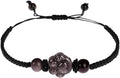 Money Attraction Cat Bracelet - Black Obsidian Women Bracelets -Wealth Prosperity Abundance Stone Bead Bracelet, Entrepreneur Business Luck Beaded Bracelets,Spiritual Mood Energy Cute Protection Stretch Bracelet,Health Good Luck Feng Shui Bracelets For...