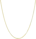 Fashion Necklace, White Gold and 18K Gold Plated Necklaces, Snake Chain, Rope Chain.Best Gift for Woman(16-18in)