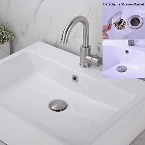 Rockgoya Bathroom Sink Drain, 2 Pack Drain Stopper Bathroom Sink - Image 6