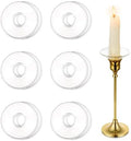 Hewory Glass Bobeches for Candlesticks by Hewory