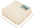 Sorbus Wood Grain Floor Tiles Foam Mat EVA Interlocking Mats Tile 3/8-Inch by Sorbus