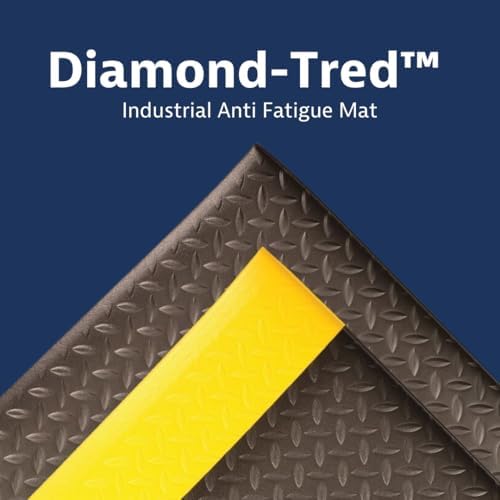NoTrax 418 Diamond Tred™ 4' x 60' x 3/8" Anti Fatigue Mat - Image 2