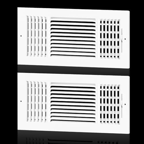 14x6 Ceiling Vent Cover for Wall 14"Wx6"H Duct Opening, Ceiling Register by EXCELFU