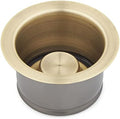 Signature Hardware 482756 3-1/2" Brass Kitchen Garbage Disposal Flange and by SignatureHardware