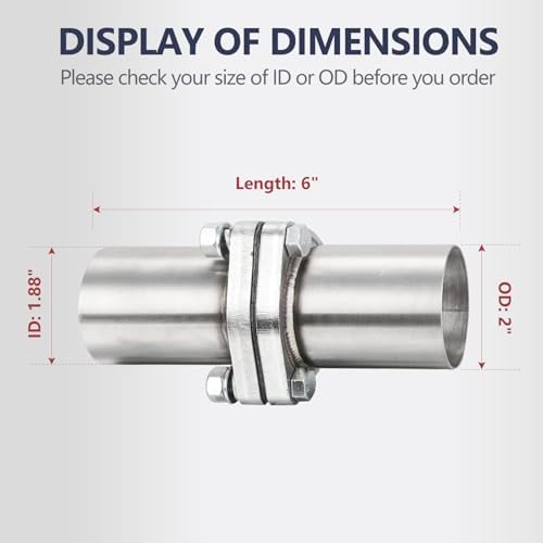 LCGP Exhaust Flange Repair Piping Kit 2" OD - Image 2