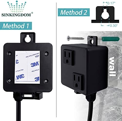 SinkTop Air Switch Kit for Disposal, Dual Outlet - Image 6