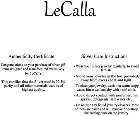 LeCalla 925 Sterling Silver Leverback Drop Earrings Lightweight Bohemia Teardrop Drop Dangle Earring for Women