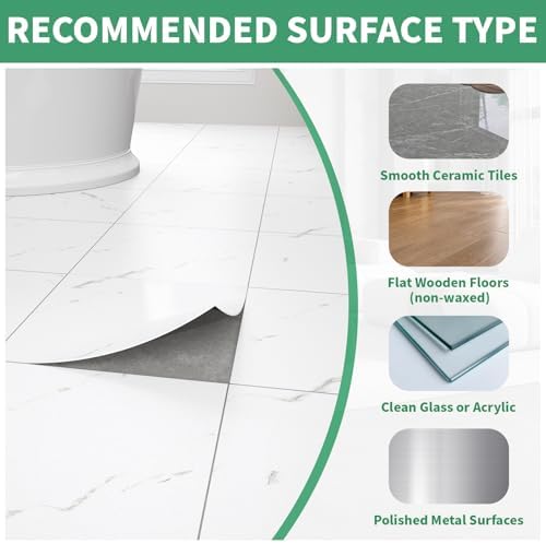 40 Pack Cover 40 Sq.Ft Peel and Stick Floor Tiles, 12” x 12” Self Adhesive - Image 5