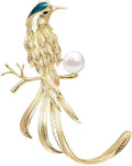 Animal Brooch for Women Rhinestone Brooch Pin 18k Gold Plated Animal Lapel Pin Fashion Jewelry Gift for Mom Wife