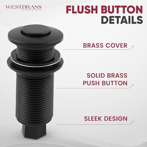 Westbrass ASB-2B3-12 Sink Top Waste Disposal Air Switch and Dual Outlet Control - Image 5