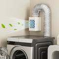 HG Power Metal Indoor Dryer Vent Kit, Dryer Vent Box, Safety Vent Flap by HGPOWER
