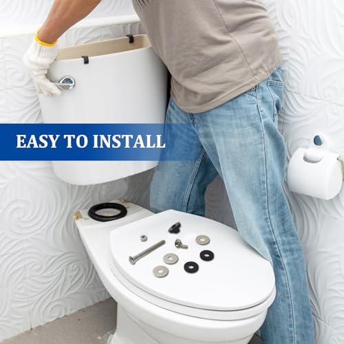 Universal Toilet Tank to Bowl Bolt Kit, Heavy Duty Toilet Tank Replacement Kit - Image 5