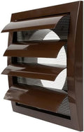Repa Market ABS Plastic Brown 5 Inch Dryer Vent Cover Outside, 5 Inch Exhaust by RepaMarket