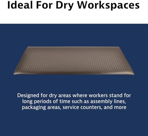 NoTrax 418 Diamond Tred™ 4' x 60' x 3/8" Anti Fatigue Mat - Image 5
