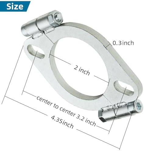 2 inch Split Flange Repair Kit, 2 Pack - Image 2