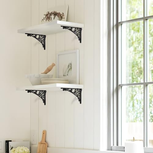 Khtumeware Shelf Bracket 8 Inch, Decorative Brackets - Image 4